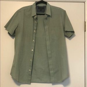 BR Soft Wash Slim Fit Short Sleeve Pattern Shirt